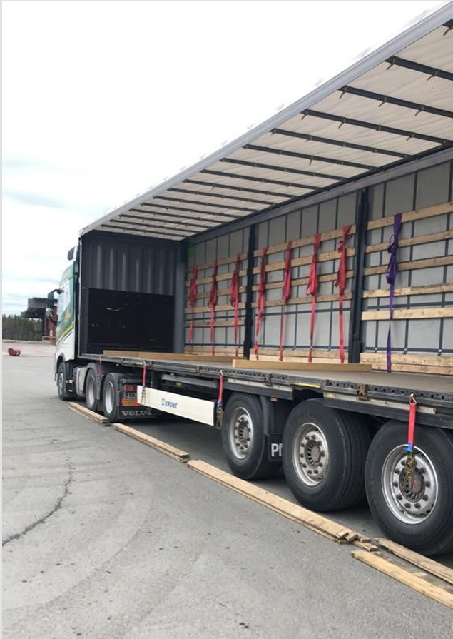 Kuormattu kuorma-auto