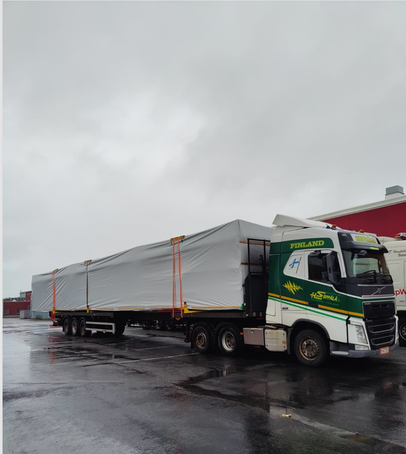 Volvo FH pressukuormalla